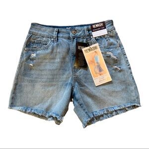 Rewash Brand Women's Jean Shorts 3/26 Super High Rise Midi Vintage Reunion NWT
